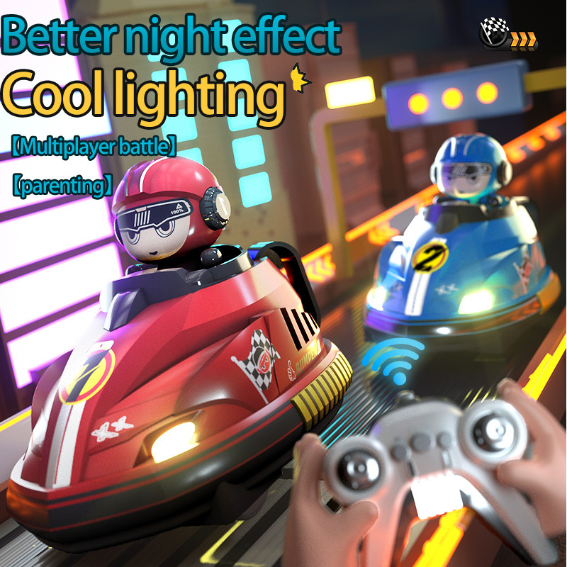 Remote Control Toys - Afstandsbedienbare botsauto, racekart voor twee spelers,