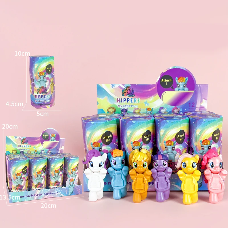 Anime Action Figure Blind Box - 1 doos Anime My Little Pony's