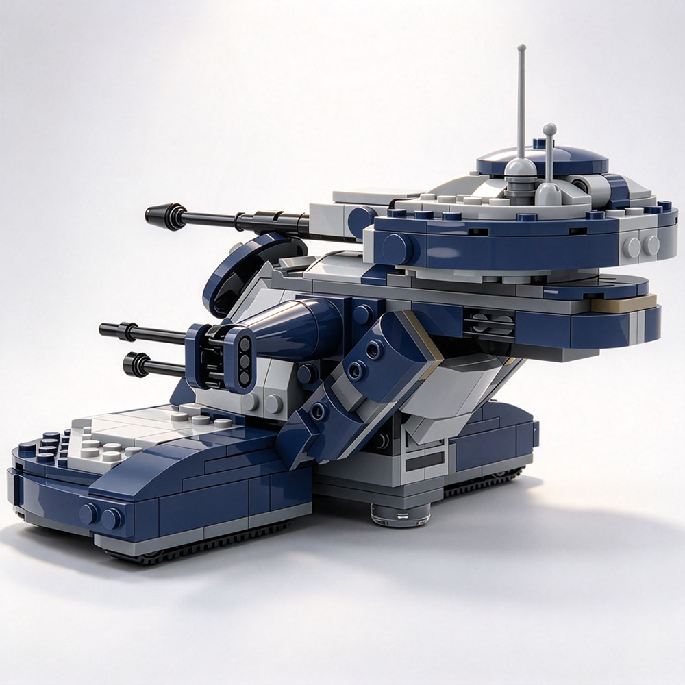 MOC Classic Star Movie Accesso - Lego Compatible Military Tank recensie en prijs